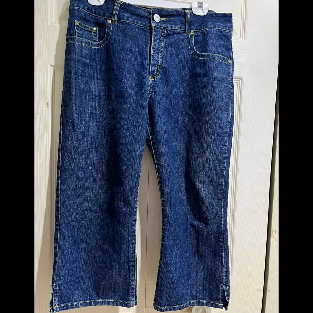 London Blues Capri Jeans in Size 14P